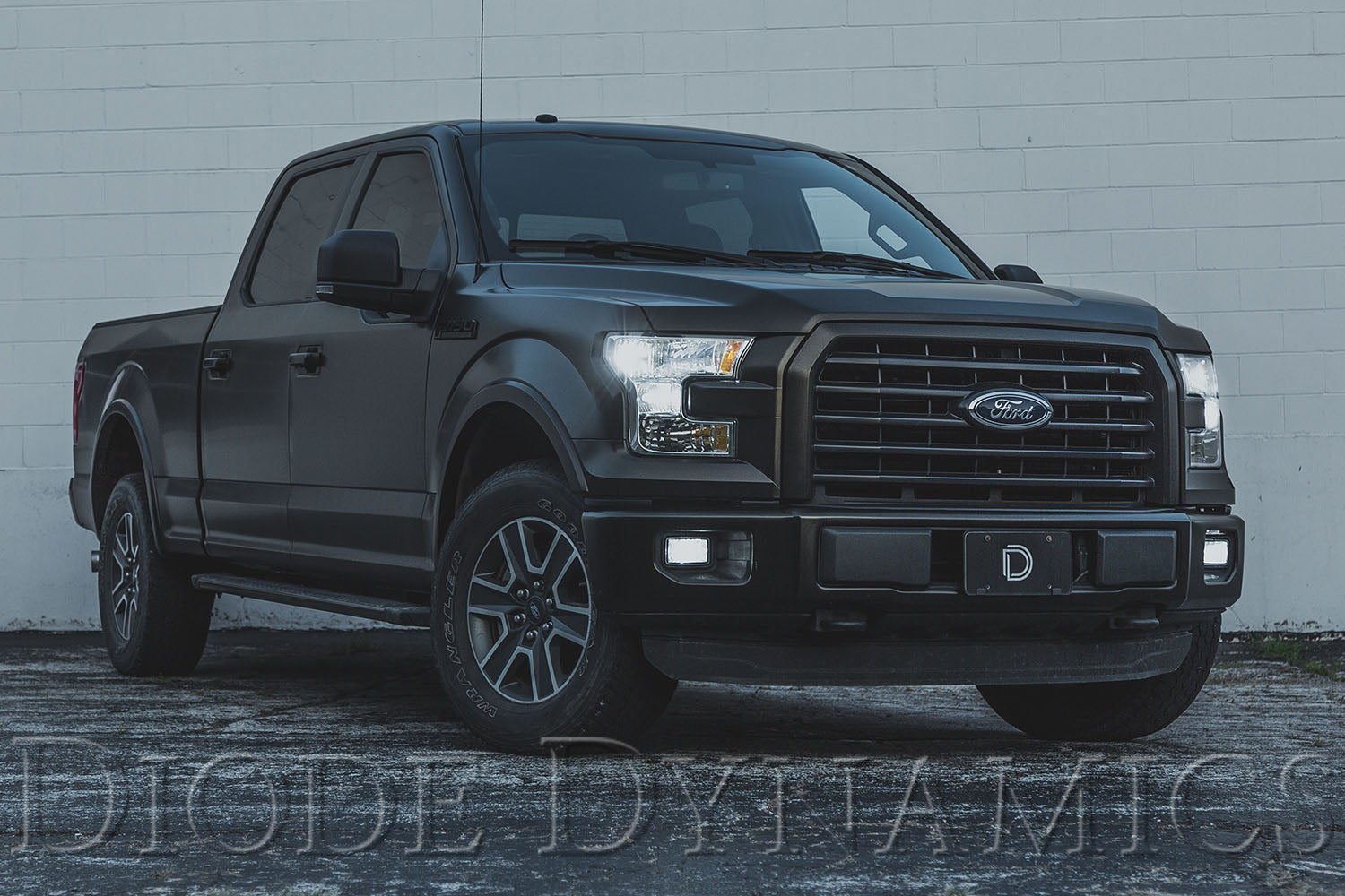 2015-2017 Ford F-150 with LED fog lights