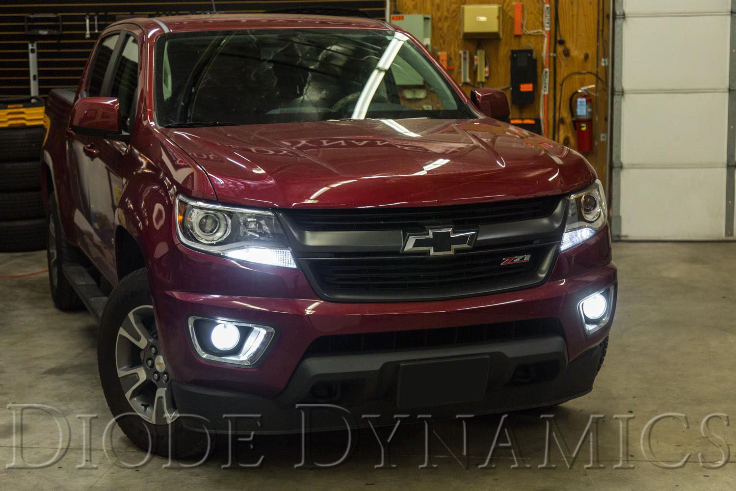 2015-2020 Chevrolet Colorado with LED fog lights