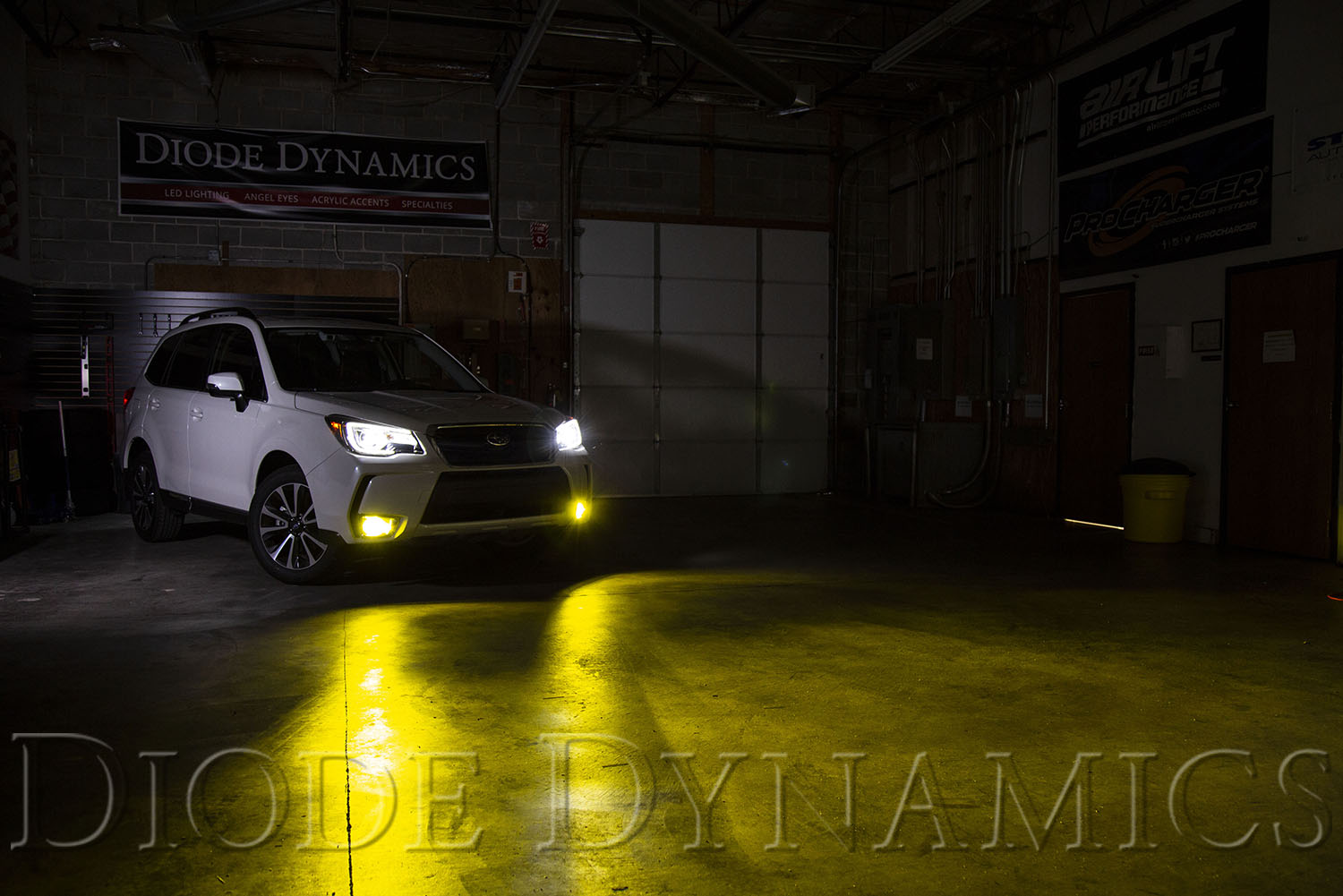 2014-2020 Subaru Forester with LED fog lights