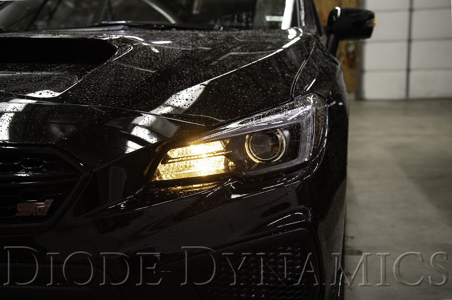 2018 Subaru WRX STi with LED lighting upgrades