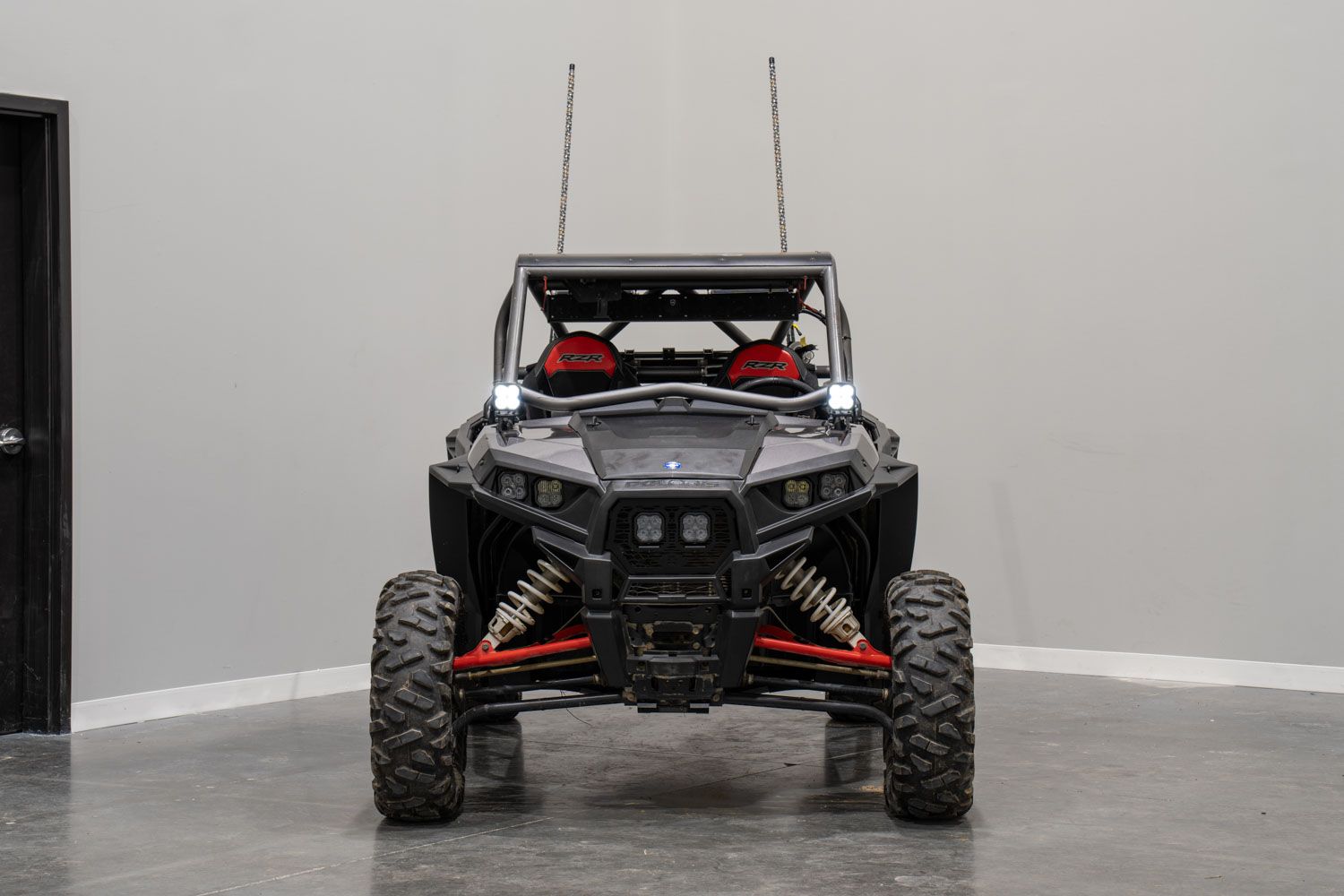 2014-2018 Polaris RZR XP with Stage Series A-Pillar Pod Kit installed