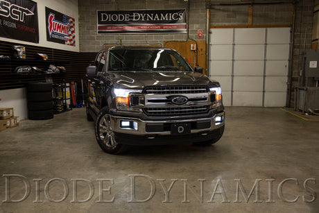 2018 Ford F-150 with LED fog lights