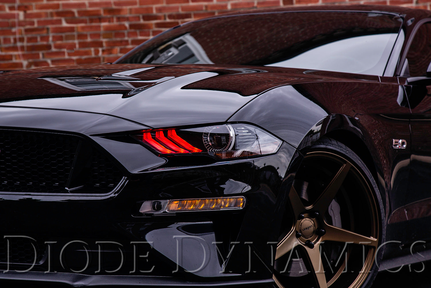 2018-2019 Ford Mustang with Multicolor LED Boards