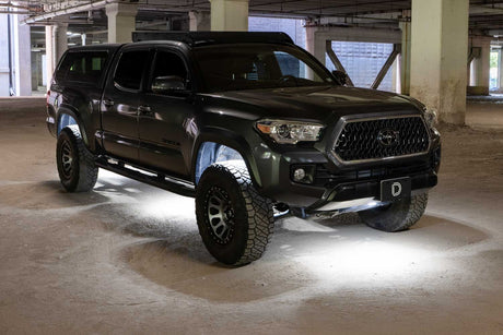 Stage Series Rock Lights installed on a 2016-2023 Toyota Tacoma