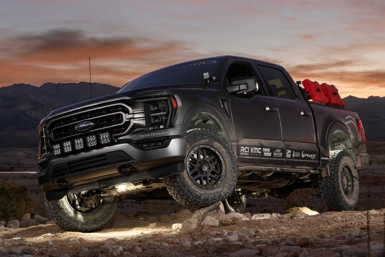 Ford F-150 with Stage Series LED rock lights