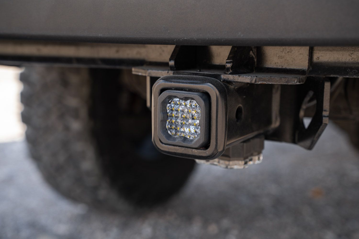 2015-2020 Ford F-150 with C1R HitchMount LED Pod