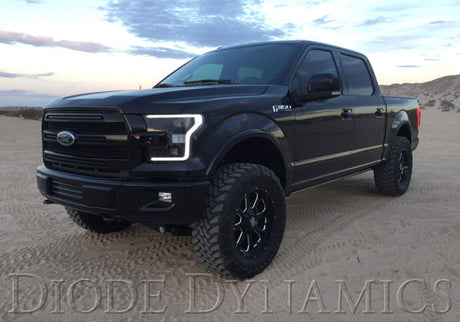 2015-2017 Ford F-150 with Switchback LED Boards installed