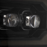Phares de projecteur à LED Alpha-Black pour Dodge Ram série NOVA 02-05