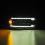 Phares de projecteur à LED Alpha-Black pour Dodge Ram série NOVA 02-05