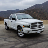 Phares halogènes à projecteur chromés pour Dodge Ram série PRO 02-05