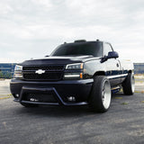 03-06 Chevrolet Silverado/02-06 Avalanche (sans revêtement de carrosserie) Phares projecteurs à LED série NOVA chromés