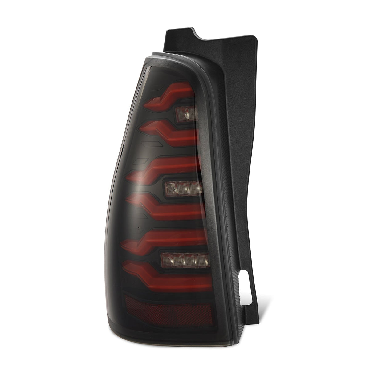 Feux arrière à LED pour Toyota 4Runner LUXX-Series 03-09, noir et rouge