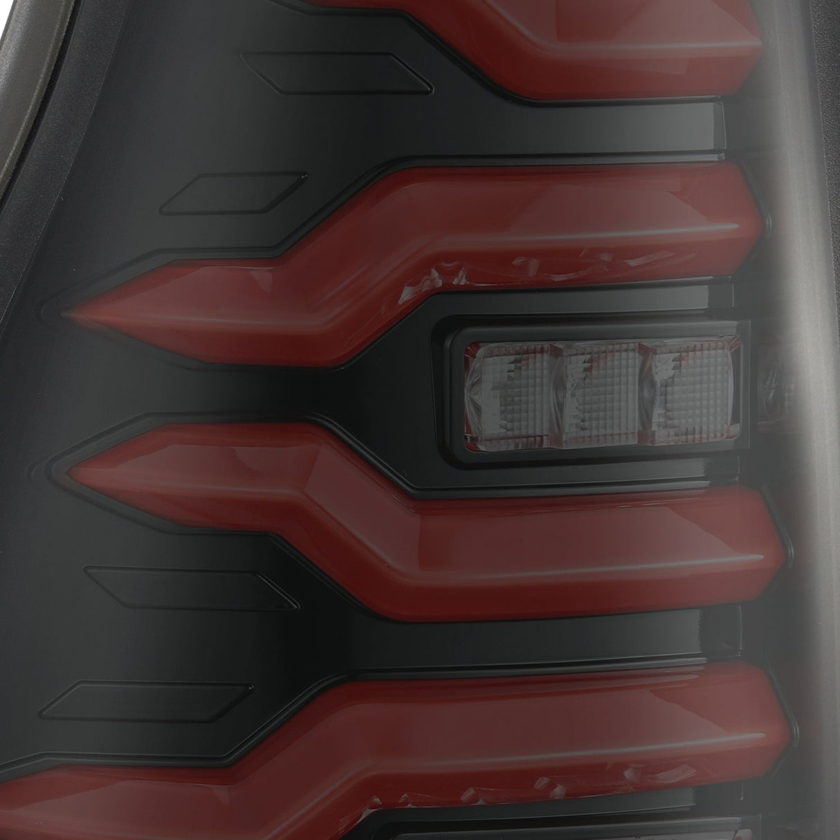 Feux arrière à LED pour Toyota 4Runner LUXX-Series 03-09, noir et rouge