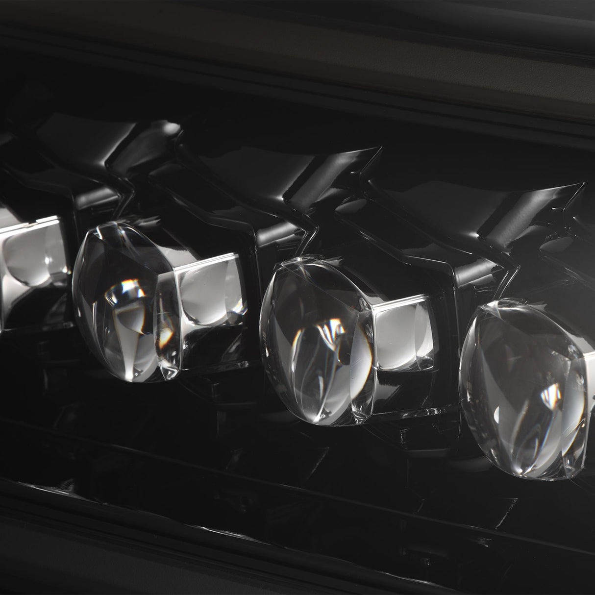 03-09 Toyota 4Runner NOVA-Series LED Projector Headlights Alpha-Black
