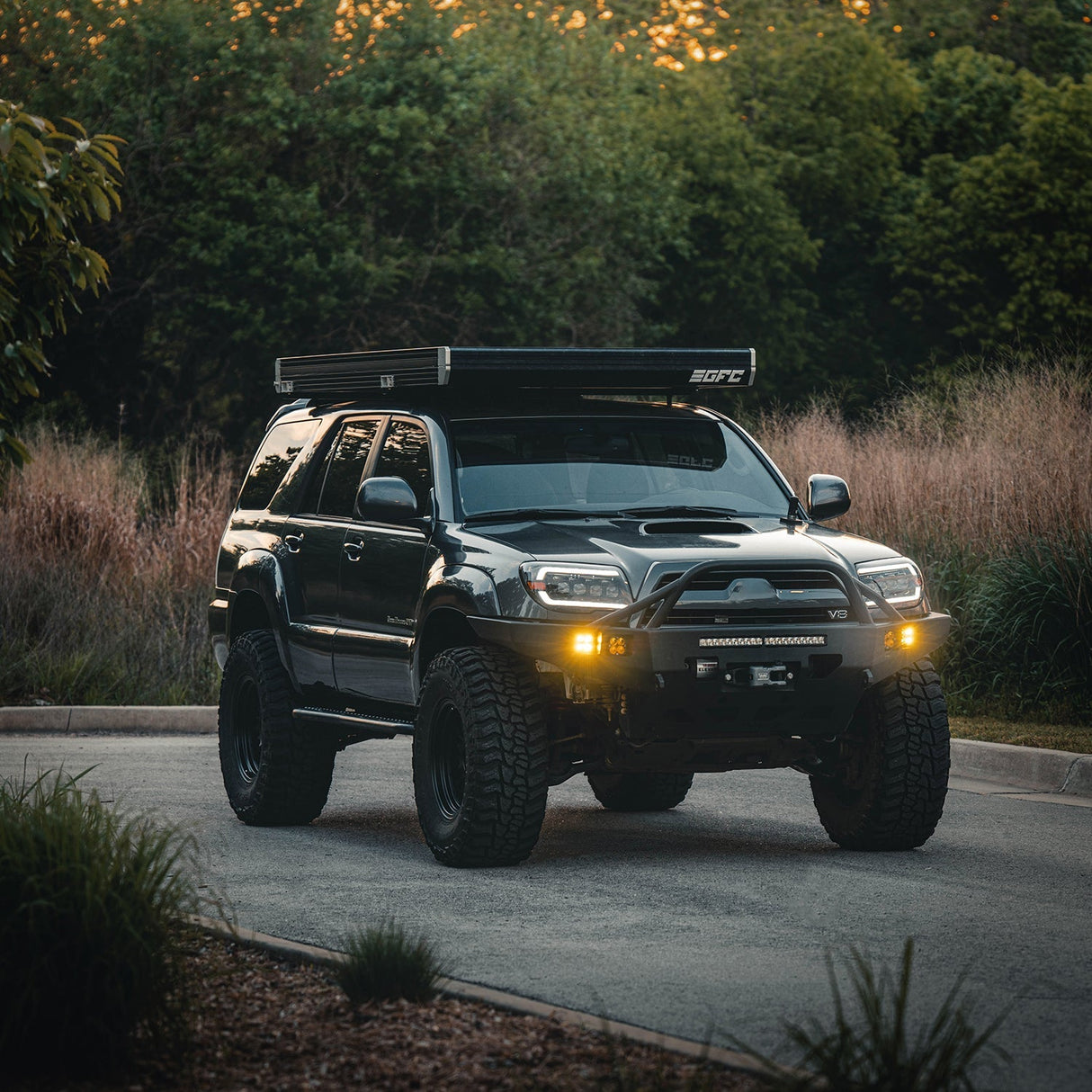 03-09 Toyota 4Runner NOVA-Series LED Projector Headlights Alpha-Black