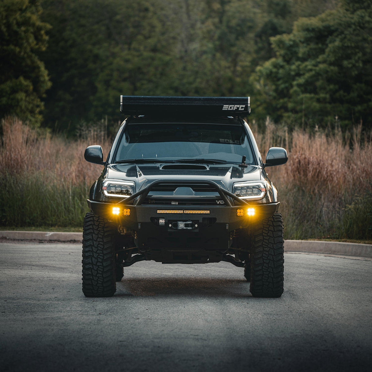 03-09 Toyota 4Runner NOVA-Series LED Projector Headlights Black