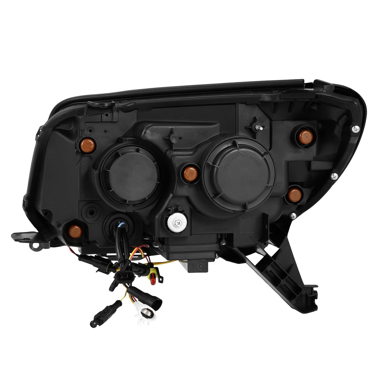 03-09 Toyota 4Runner PRO-Series Projector Headlights Alpha-Black