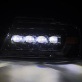Phares projecteurs à LED Alpha-Black pour Ford F150 (2004-2008) et Lincoln Mark LT (2006-2008)