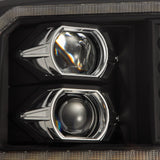 Phares halogènes projecteurs noirs pour Ford Super Duty/Excursion série PRO 05-07