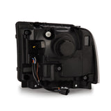 Phares halogènes projecteurs noirs pour Ford Super Duty/Excursion série PRO 05-07