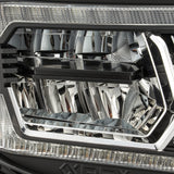Phares à LED cristal noirs pour Toyota Tacoma LUXX-Series 05-11