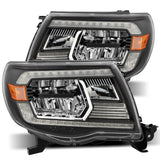 Phares à LED cristal noirs pour Toyota Tacoma LUXX-Series 05-11
