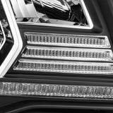 Phares à LED cristal noirs pour Toyota Tacoma LUXX-Series 05-11