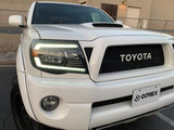 Phares à LED cristal noirs pour Toyota Tacoma LUXX-Series 05-11