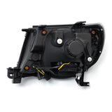 Phares de projecteur à LED Alpha-Black pour Toyota Tacoma série LUXX 05-11