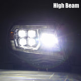 05-11 Toyota Tacoma NOVA-Series LED Projector Headlights Chrome