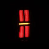 05-15 Toyota Tacoma NOVA-Series Prismatic LED Tail Lights Alpha-Black