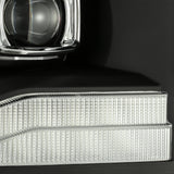 06-08 Dodge Ram LUXX-Series LED Projector Headlights Black