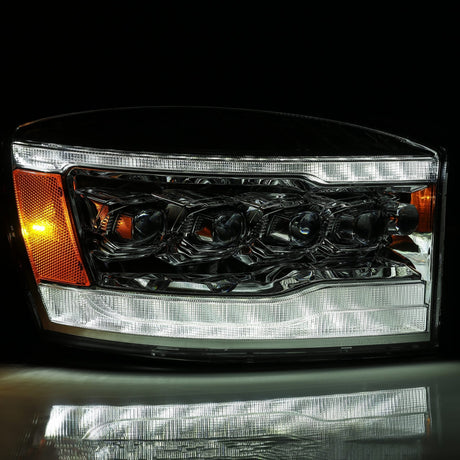 06-08 Dodge Ram NOVA-Series LED Projector Headlights Chrome
