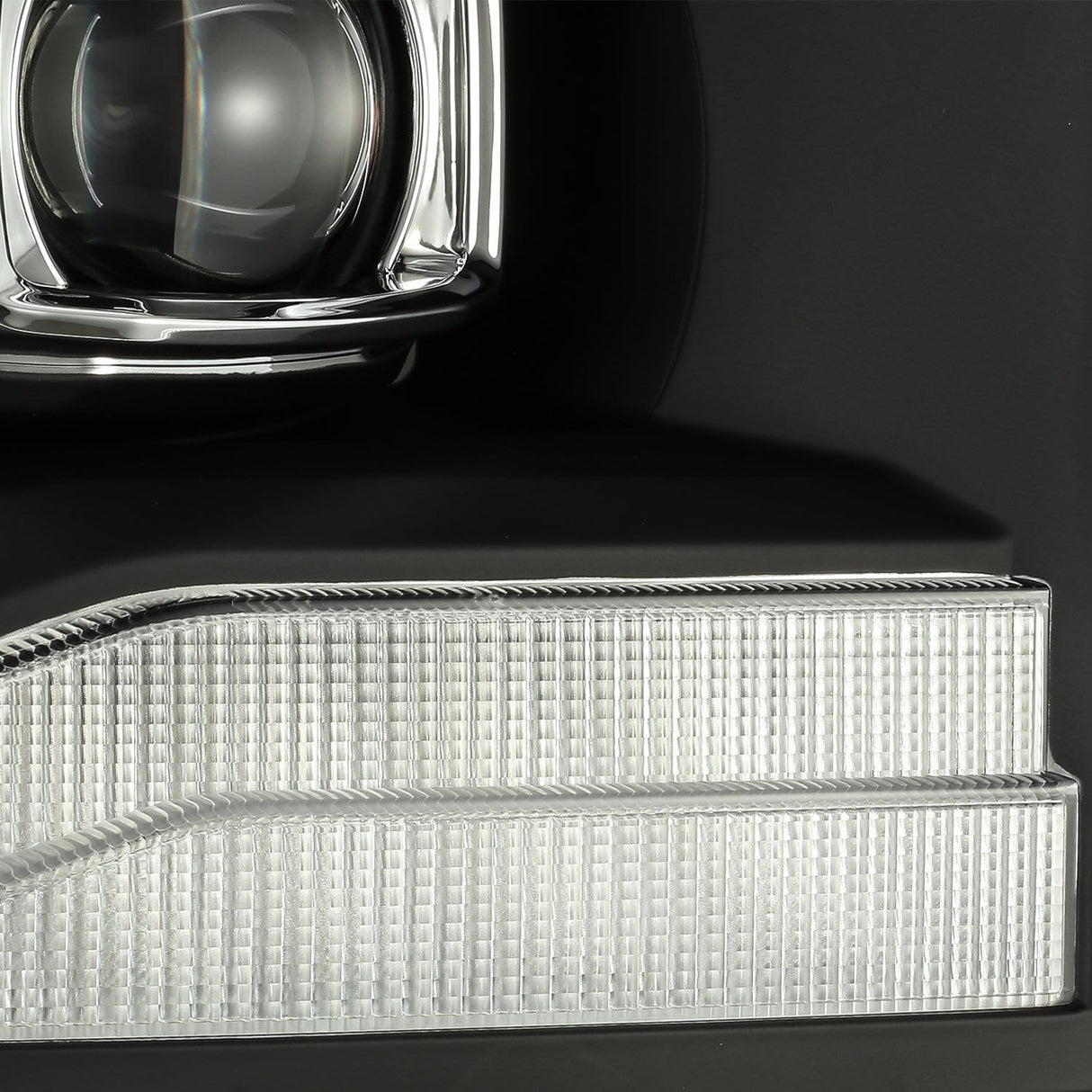 06-08 Dodge Ram PRO-Series Halogen Projector Headlights Black