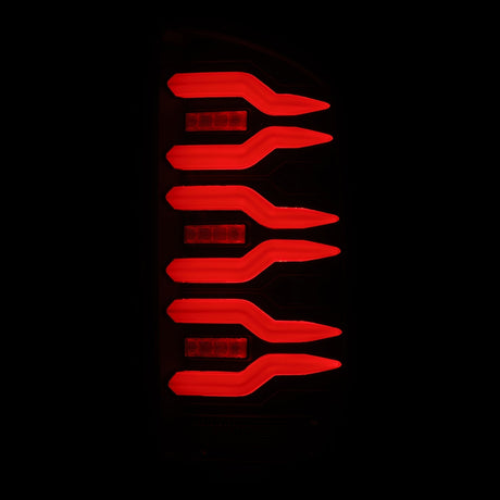 07-08 Dodge Ram 1500/07-09 Dodge Ram 2500/3500 Truck LUXX-Series LED Tail Lights Black