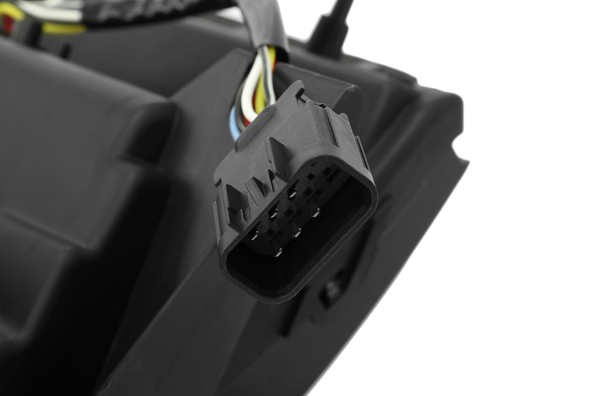 Phares projecteurs à LED noirs pour Chevrolet Silverado série NOVA 2007-2013