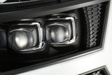 07-13 Chevrolet Silverado NOVA-Series LED Projector Headlights Jet Black