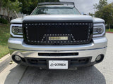 07-13 GMC Sierra LUXX-Series LED Projector Headlights Jet Black