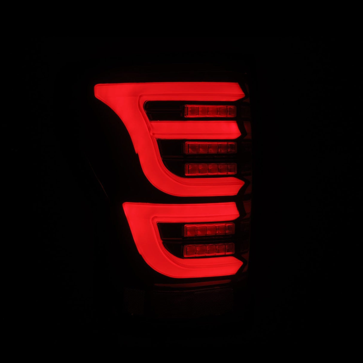 Feux arrière à LED Toyota Tundra LUXX-Series 07-13, noir et rouge