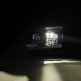 Phares projecteurs à LED Alpha-Black pour Toyota Tundra 07-13 et Toyota Sequoia MK II 08-17 (série LUXX) (avec réglage de niveau)