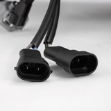 Phares projecteurs à LED noirs pour Toyota Tundra 07-13 et Toyota Sequoia MK II 08-17 (série LUXX) (avec réglage de niveau)