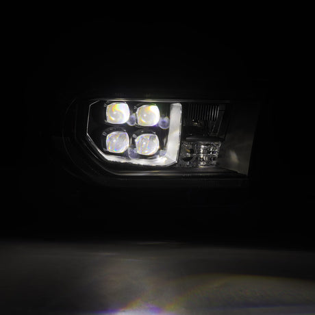 07-13 Toyota Tundra/08-17 Toyota Sequoia MK II NOVA-Series LED Projector Headlights Black (With Level Adjuster)