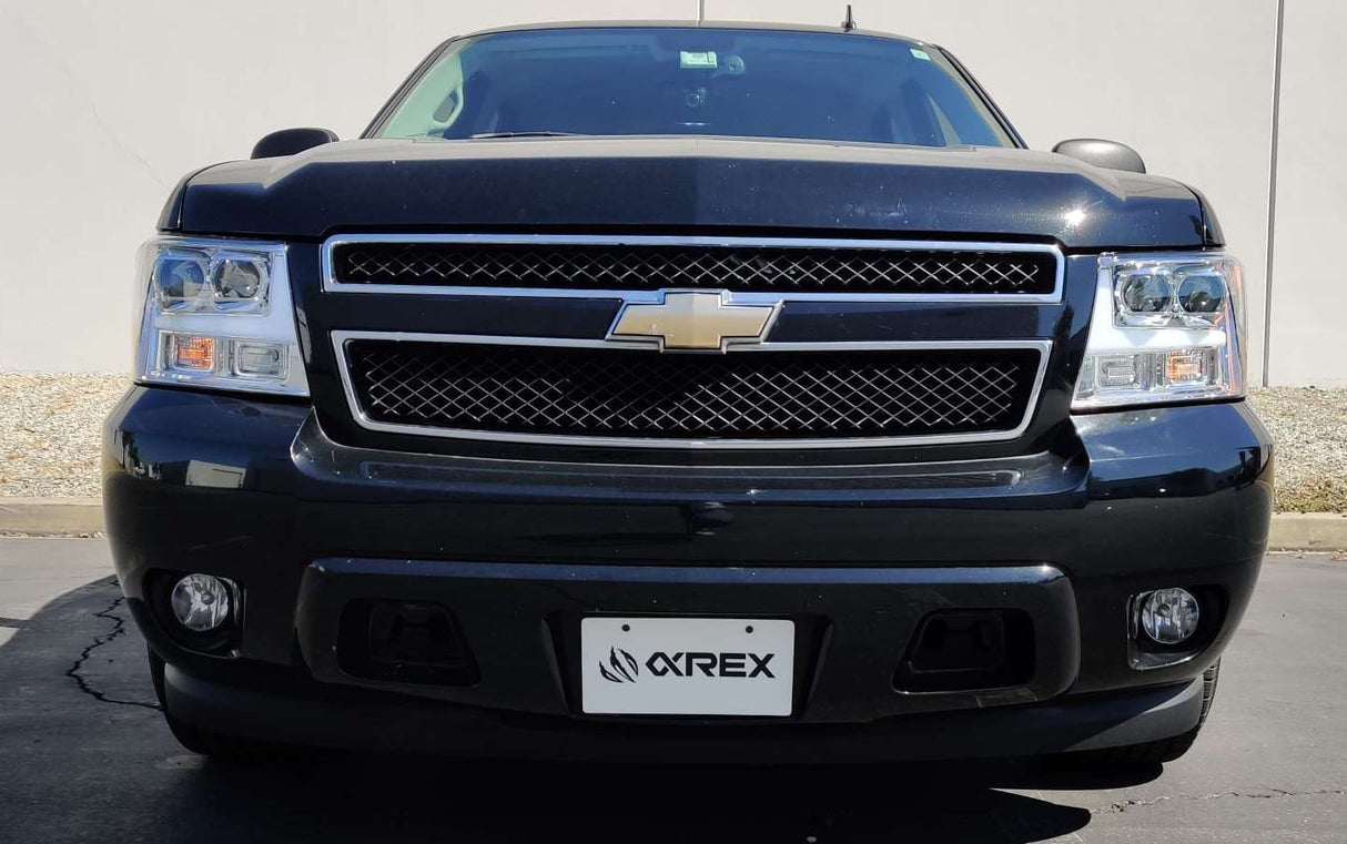 Phares projecteurs à LED chromés de la série LUXX pour Chevrolet Tahoe/Suburban/Avalanche 07-14