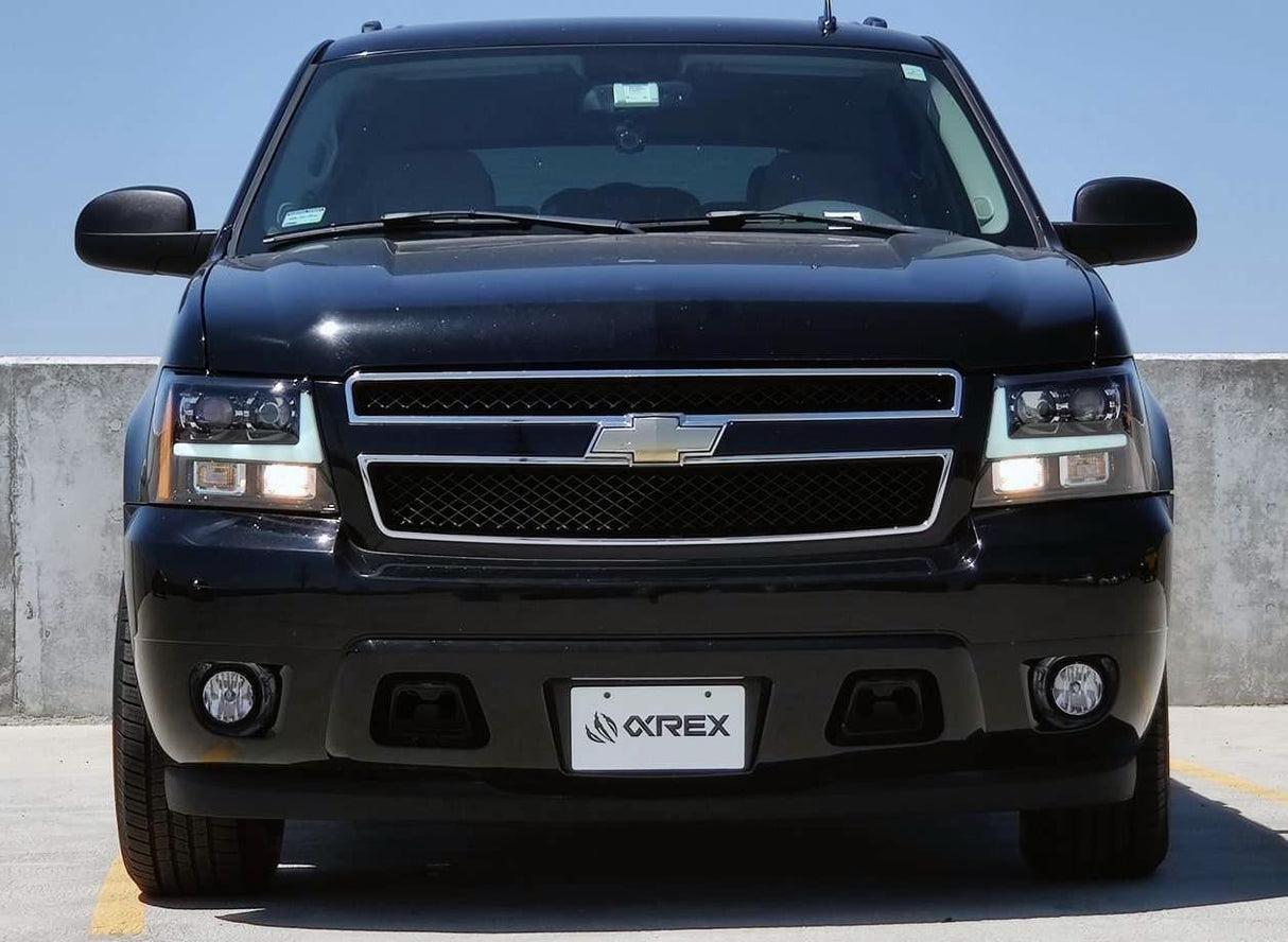 07-14 Chevrolet Tahoe/Suburban/07-13 Avalanche MK II PRO-Series Halogen Projector Headlights Chrome
