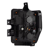 Phares projecteurs à LED série LUXX pour Ford Super Duty/Excursion 08-10, Alpha-Black