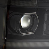 Phares projecteurs à LED série LUXX pour Ford Super Duty/Excursion 08-10, Alpha-Black