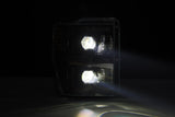 Phares projecteurs à LED série LUXX pour Ford Super Duty/Excursion 08-10, Alpha-Black