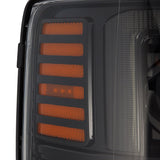 Phares projecteurs à LED série LUXX pour Ford Super Duty/Excursion 08-10, Alpha-Black