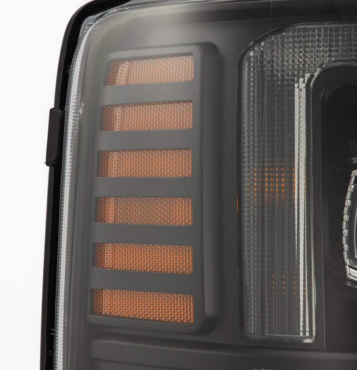 Phares projecteurs à LED noirs pour Ford Super Duty/Excursion série NOVA 08-10