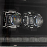 Phares projecteurs à LED noirs pour Ford Super Duty/Excursion série NOVA 08-10